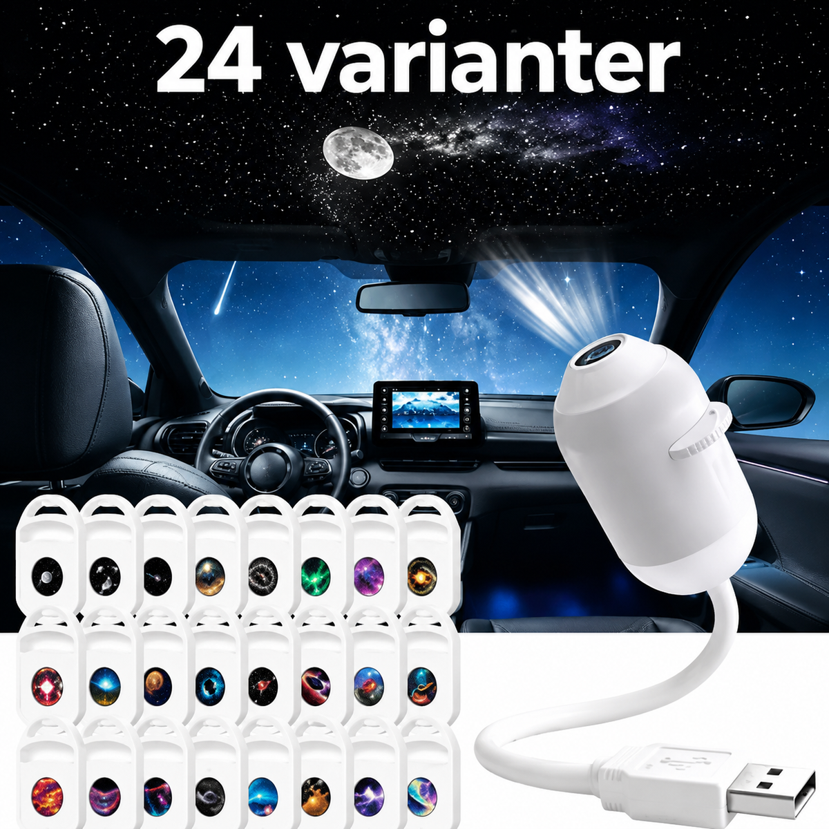 Lumoza projektor nattlampa